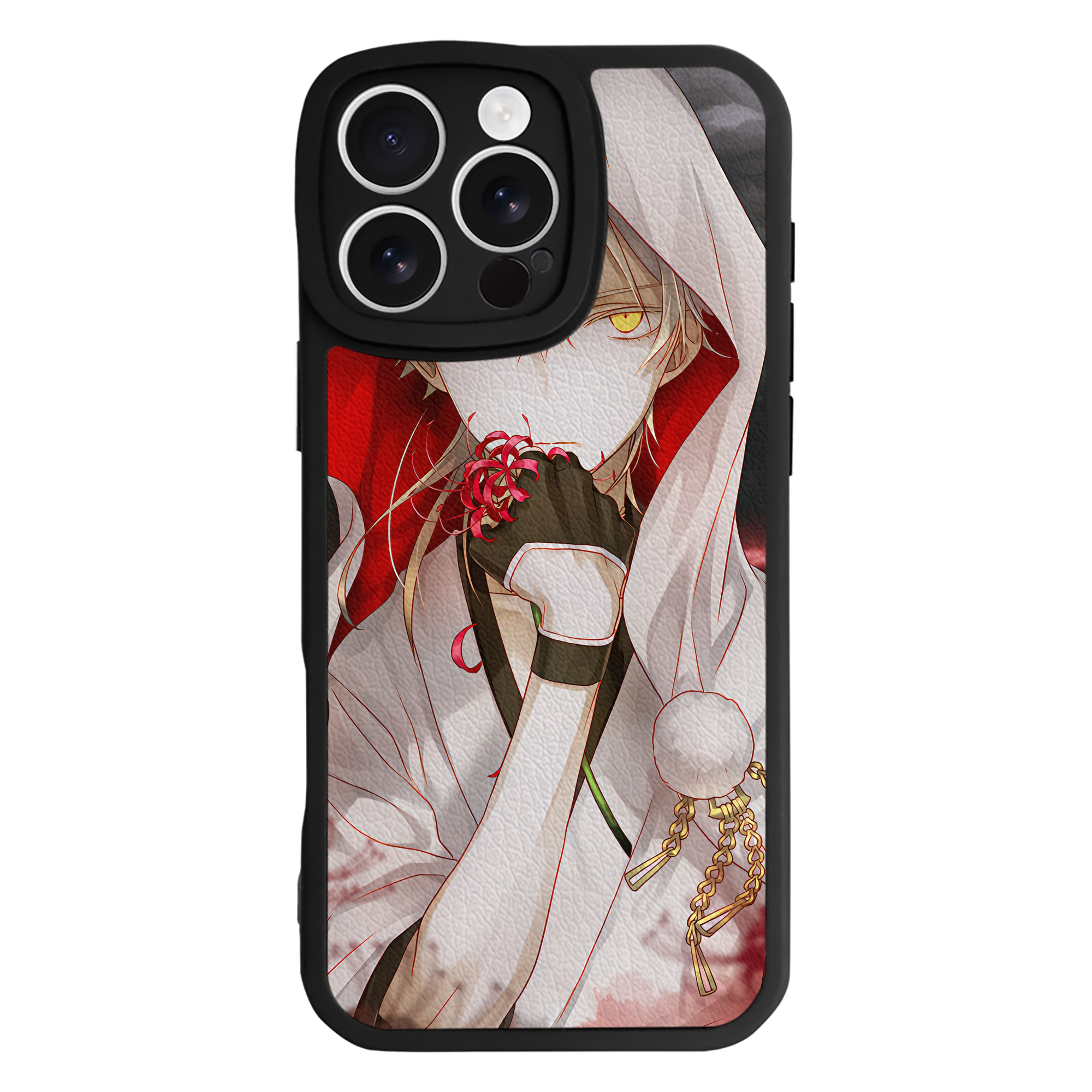 （画像用） 刀剣乱舞 Touken Ranbu 【iPhone 16シリーズ対応】シリコンスマホケース（レザー調） 材質：シリコン